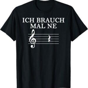 Musik Lehrer und Musiker Geschenk Ich brauch mal eine Pause T-Shirt