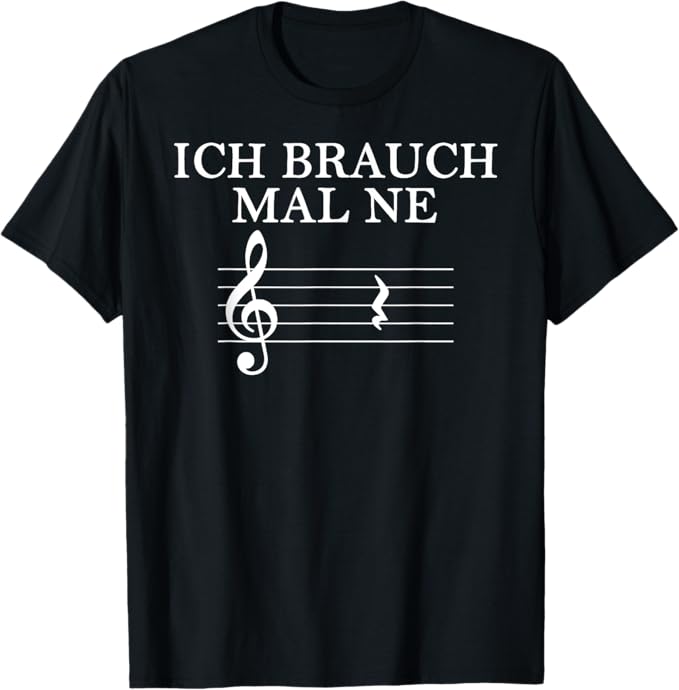 Musik Lehrer und Musiker Geschenk Ich brauch mal eine Pause T-Shirt